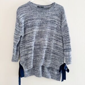 Mango Basics Side Slits Knit Sweater